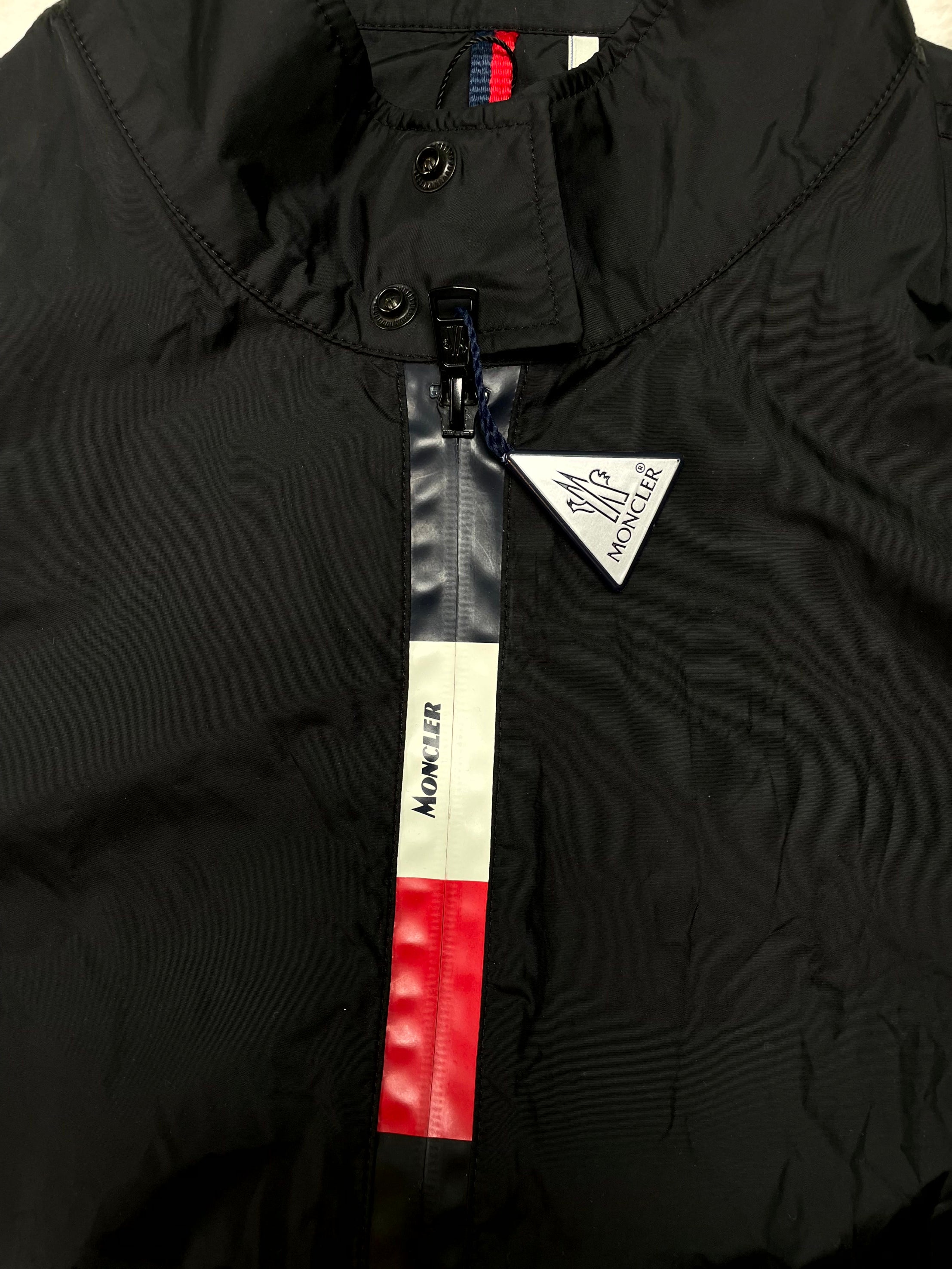 Moncler Wind Breaker Black Jacket