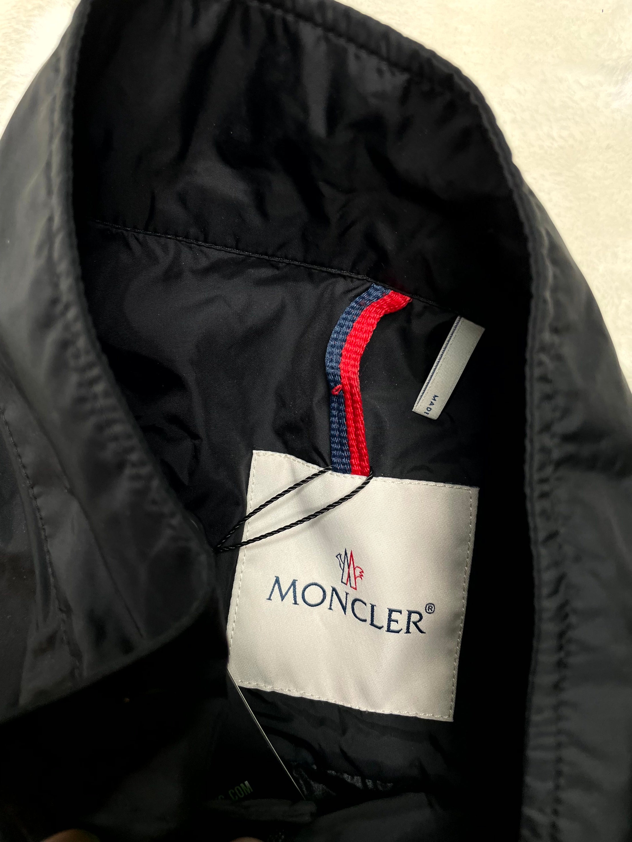 Moncler Wind Breaker Black Jacket