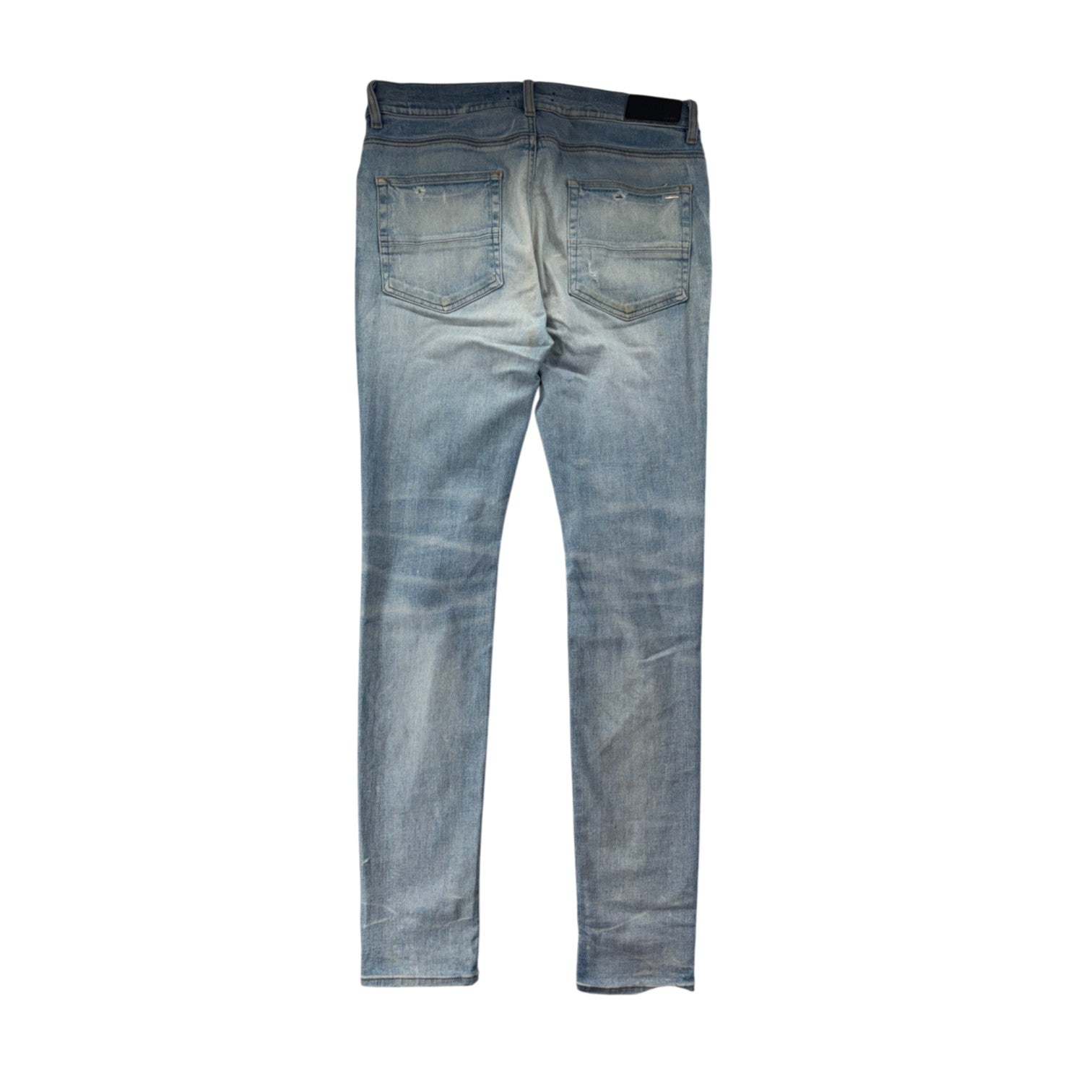 Amiri Rainbow Thrasher Light Wash & Multicolor Jeans