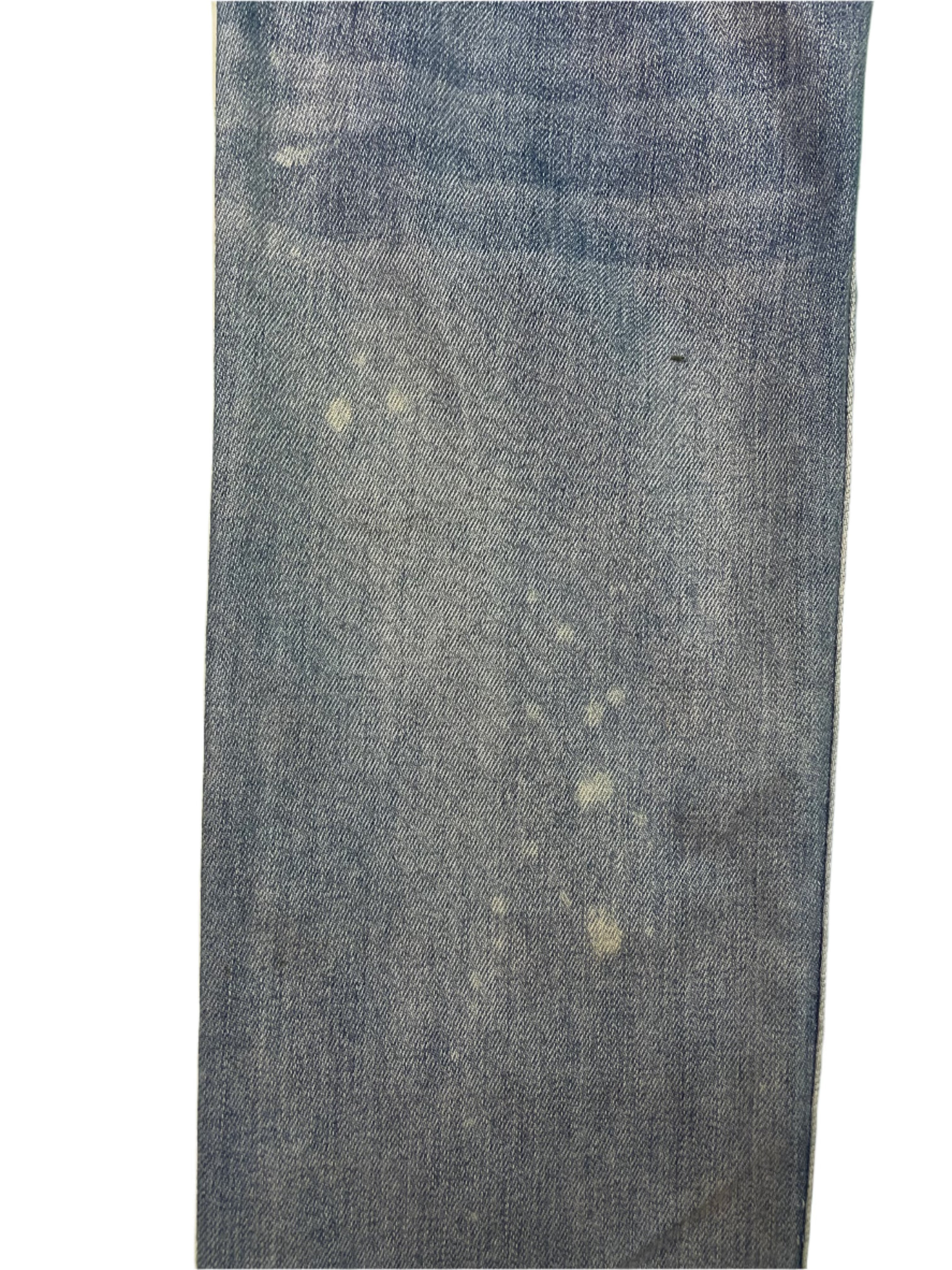 Amiri Light Wash White Stripe Blue Jeans