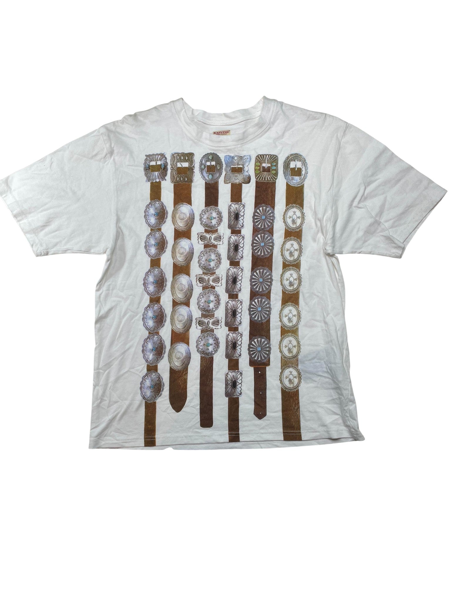 Kapital 'Belt Buckle' Tee