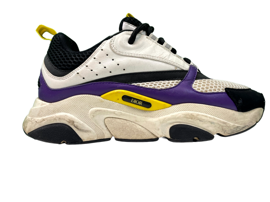 Dior B22 Purple & Yellow Sneakers