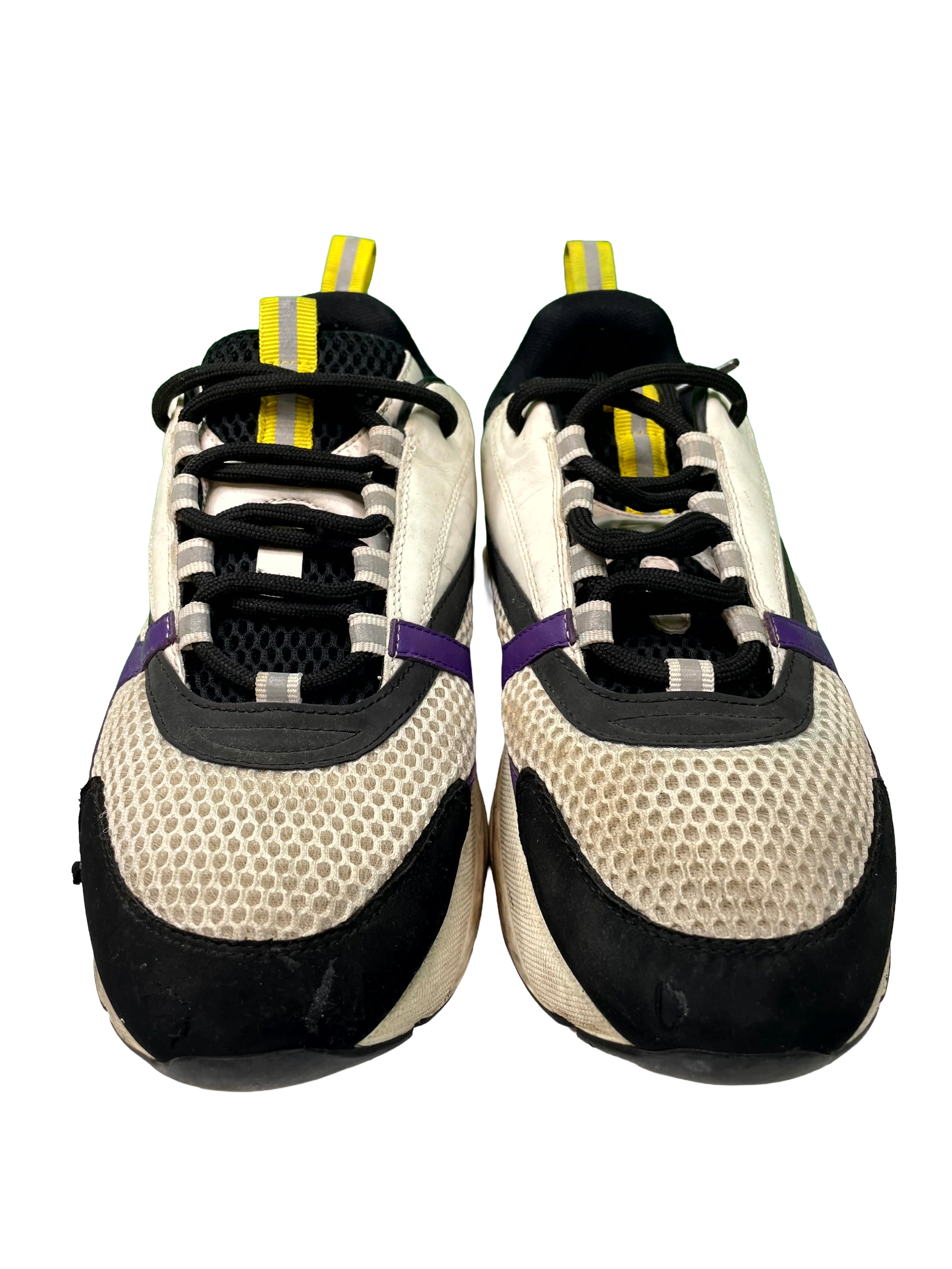 Dior B22 Purple & Yellow Sneakers