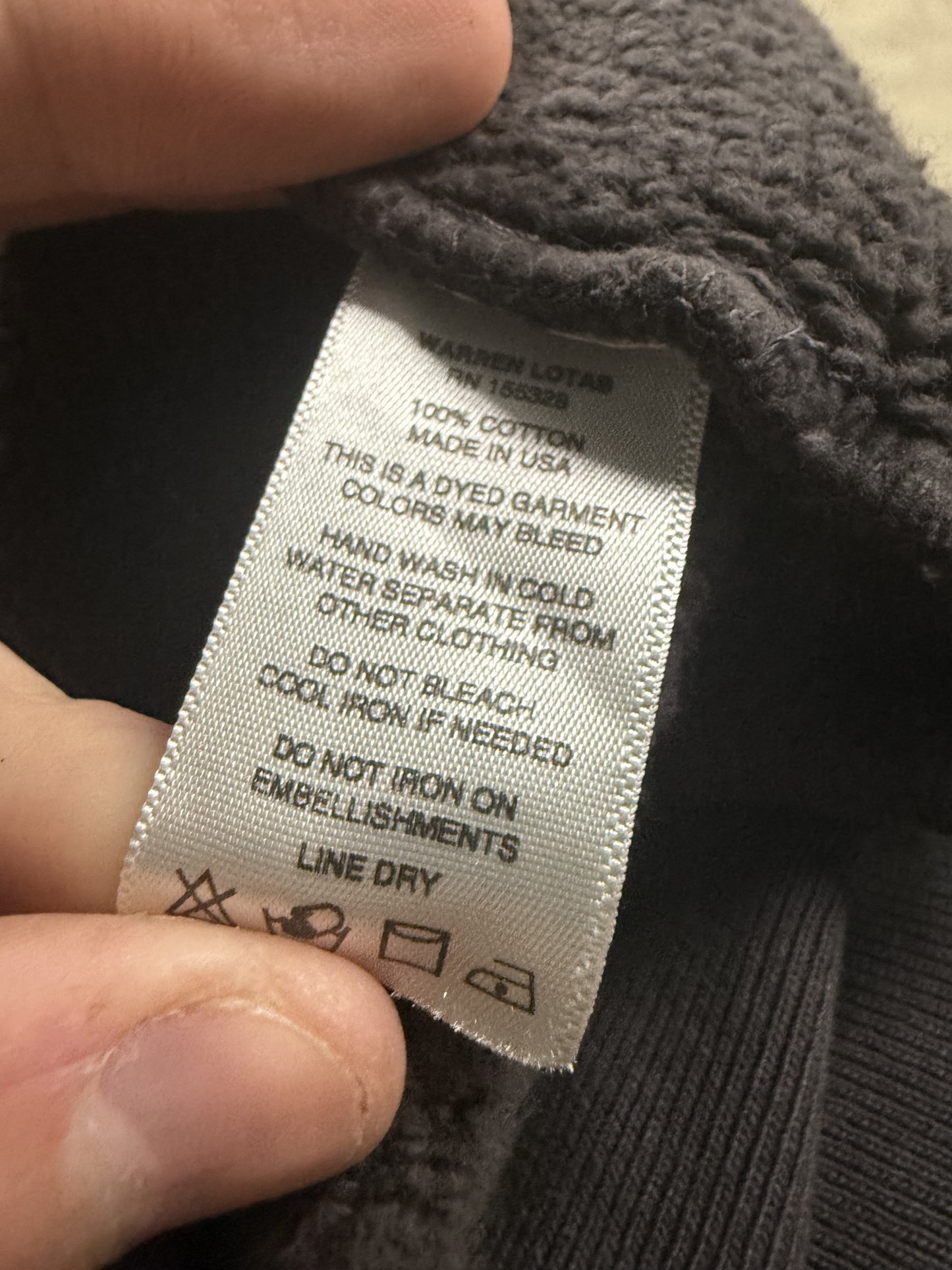 Warren Lotas 3 Reaper Hoodie XL