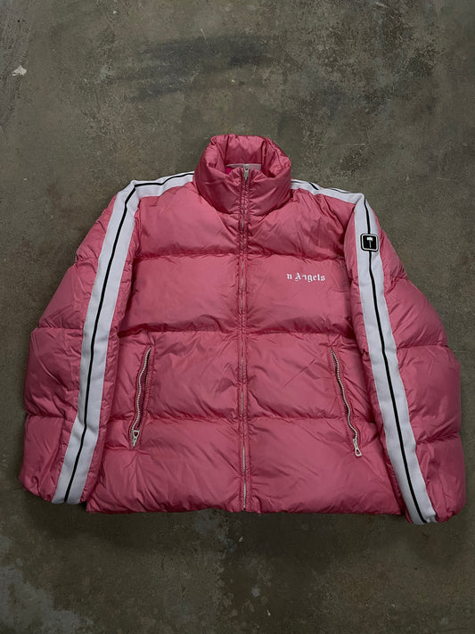 Palm Angels Puffer Jacket Pink Used Medium