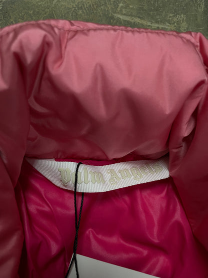 Palm Angels Puffer Jacket Pink Used Medium