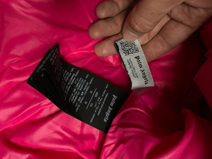 Palm Angels Puffer Jacket Pink Used Medium