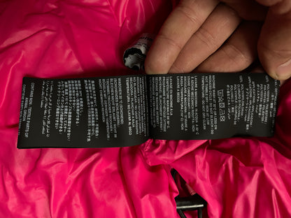 Palm Angels Puffer Jacket Pink Used Medium