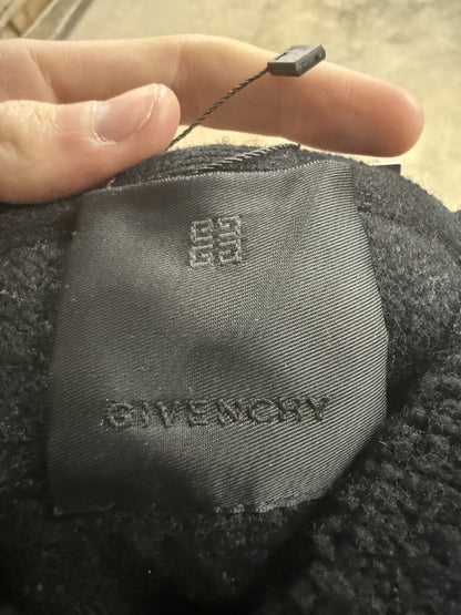 Givenchy Zip Up Hoodie Fleece Black Yellow Used Medium (Fits XL)