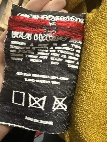 Barriers Hoodie Yellow Medium Used