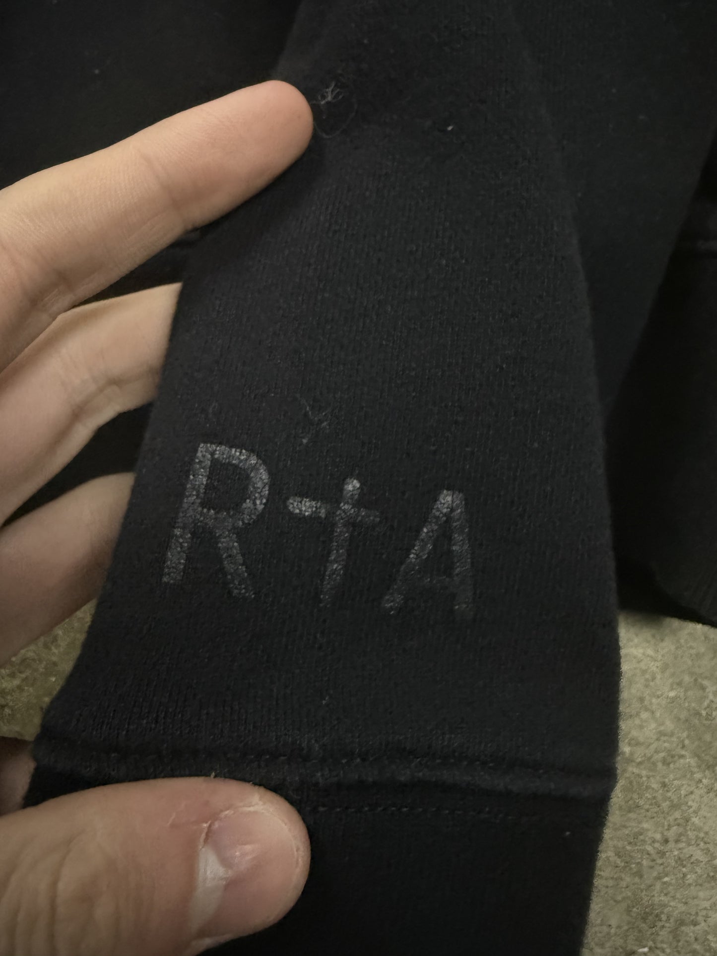 RTA Hoodie Black XL Used