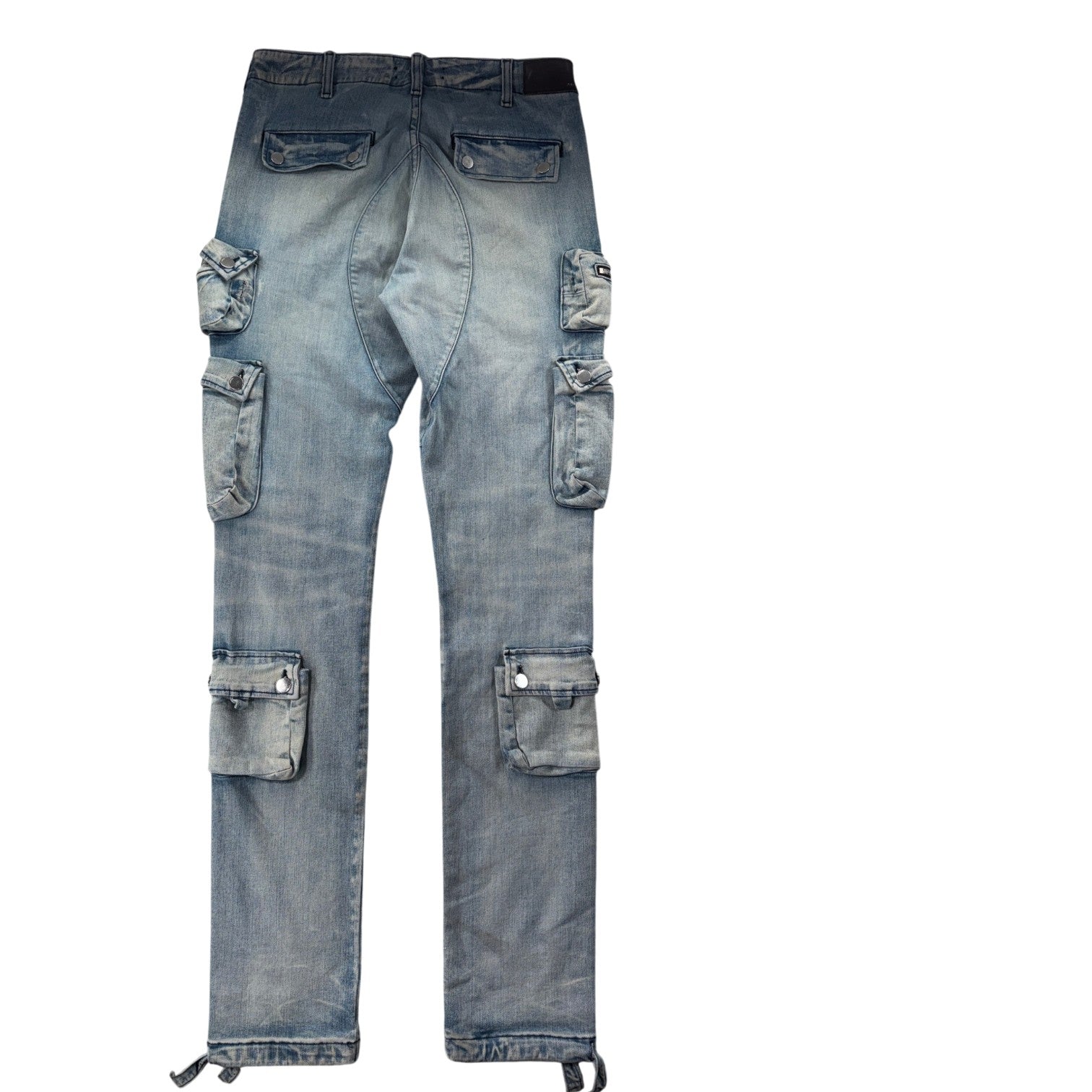 Amiri Tactical Cargo Light Wash Jeans