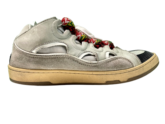 Lanvin Curb Rasta Cream Sneakers