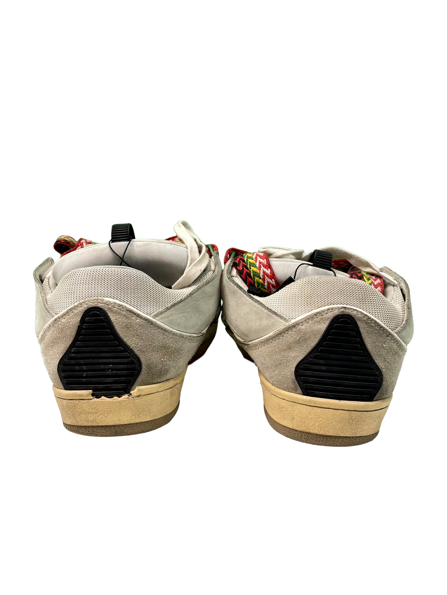 Lanvin Curb Rasta Cream Sneakers