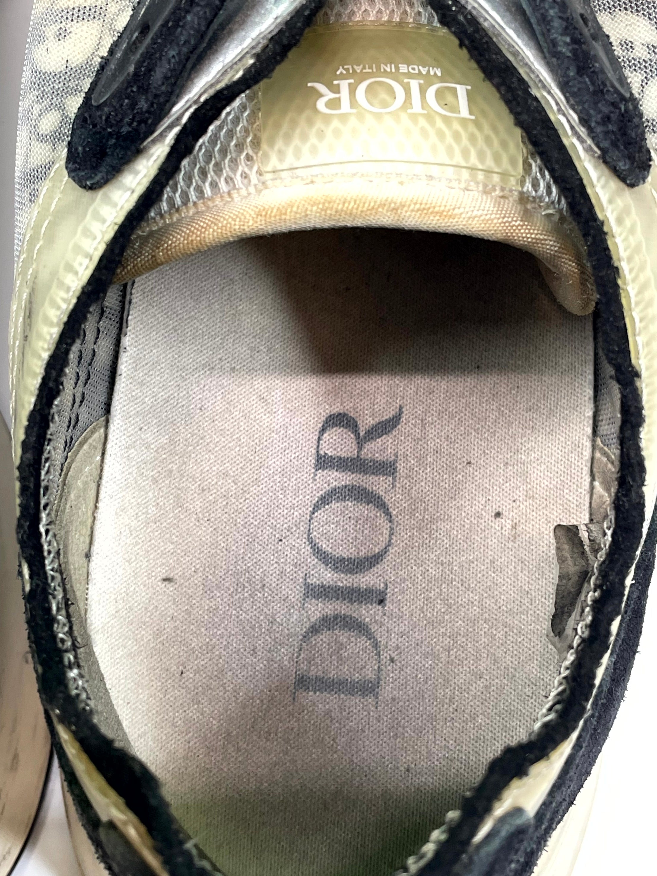 Dior B27 Black & White Sneakers