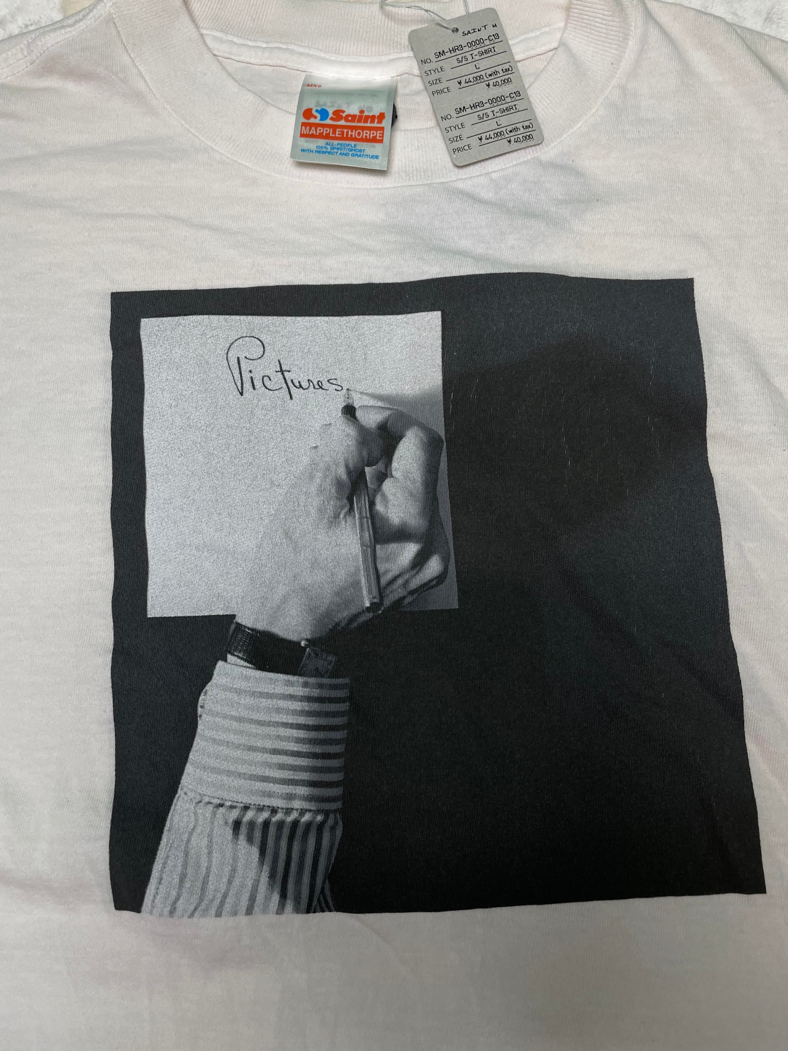 Saint Michael 'Pictures ' White & Black Tee