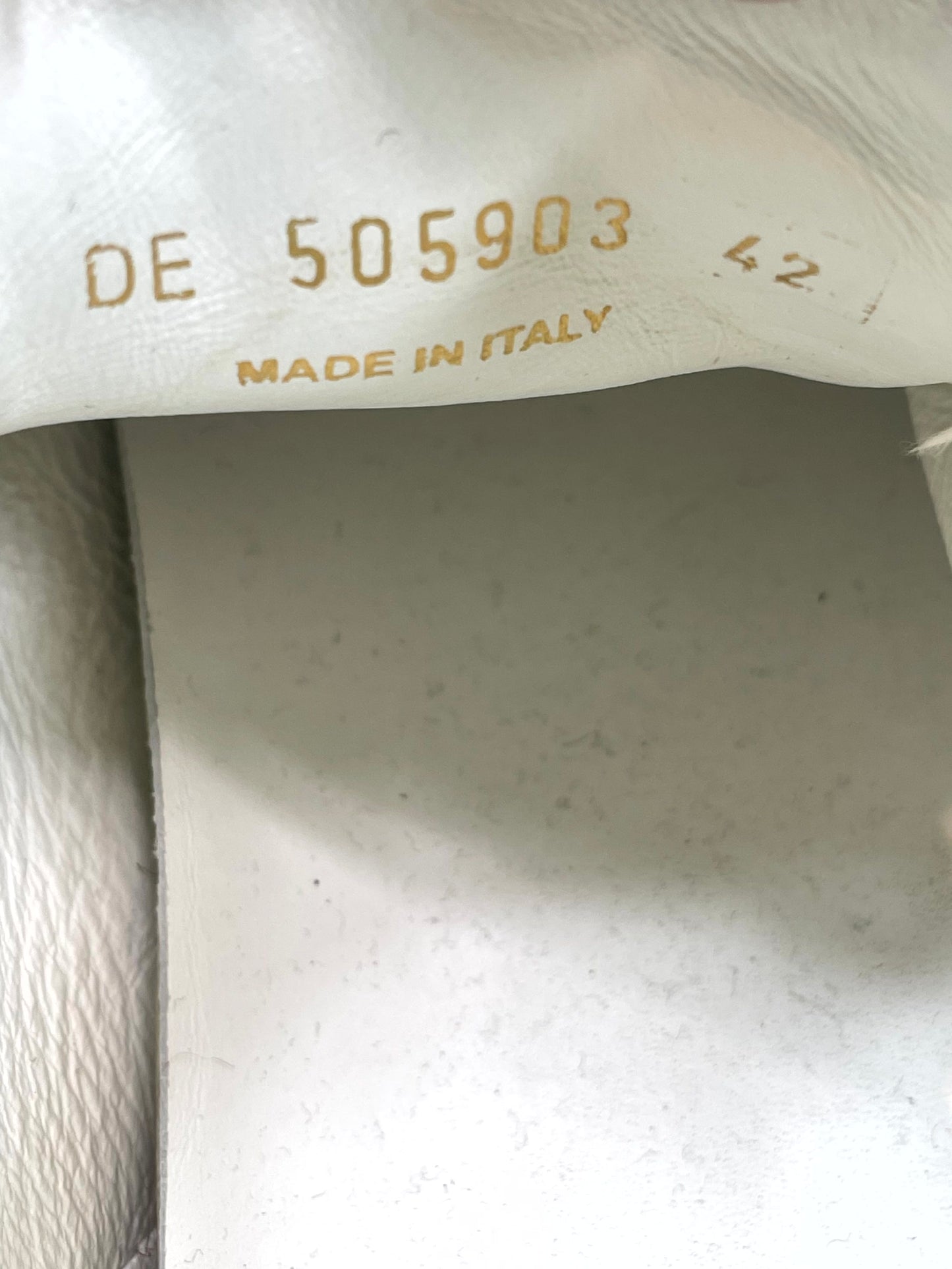 YSL Tan Hi White Sneakers