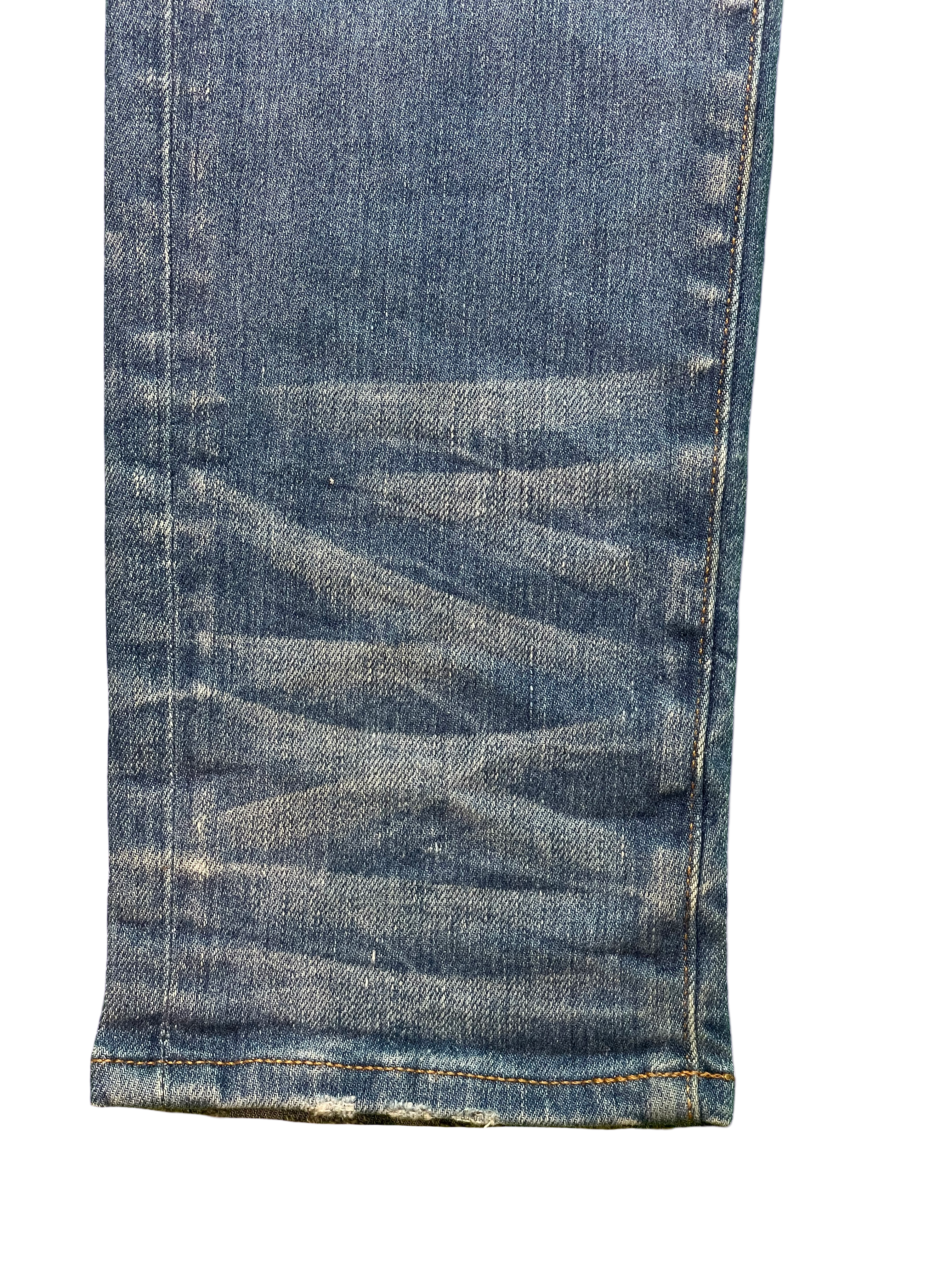 Amiri Thrasher Light Wash Plain Blue Jeans