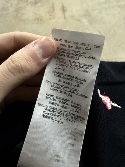 Gucci All Over Polo Navy Used Small