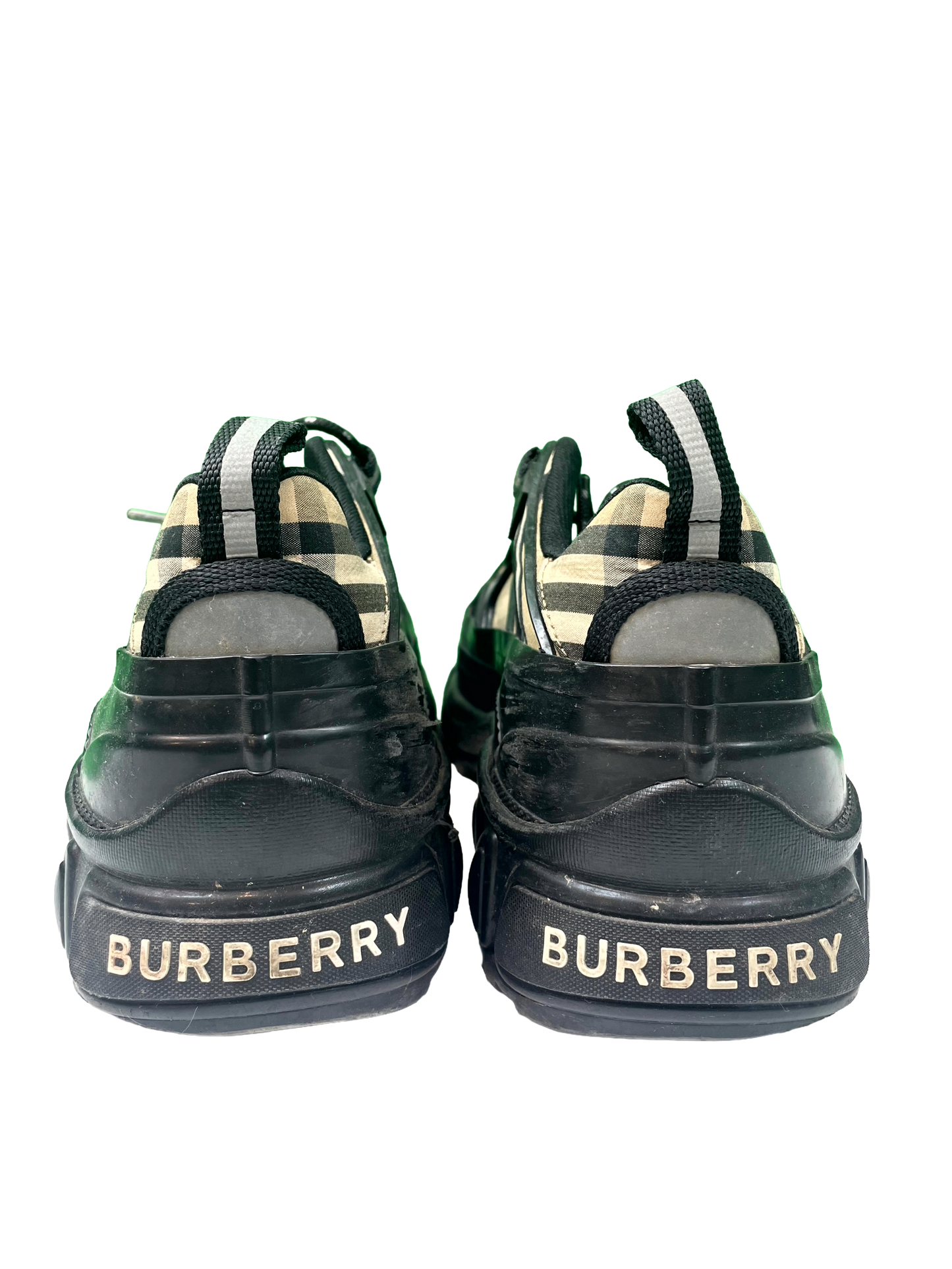 Burberry Monogram Runner Black & Brown Sneakers