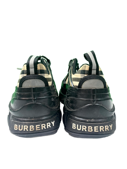Burberry Monogram Runner Black & Brown Sneakers