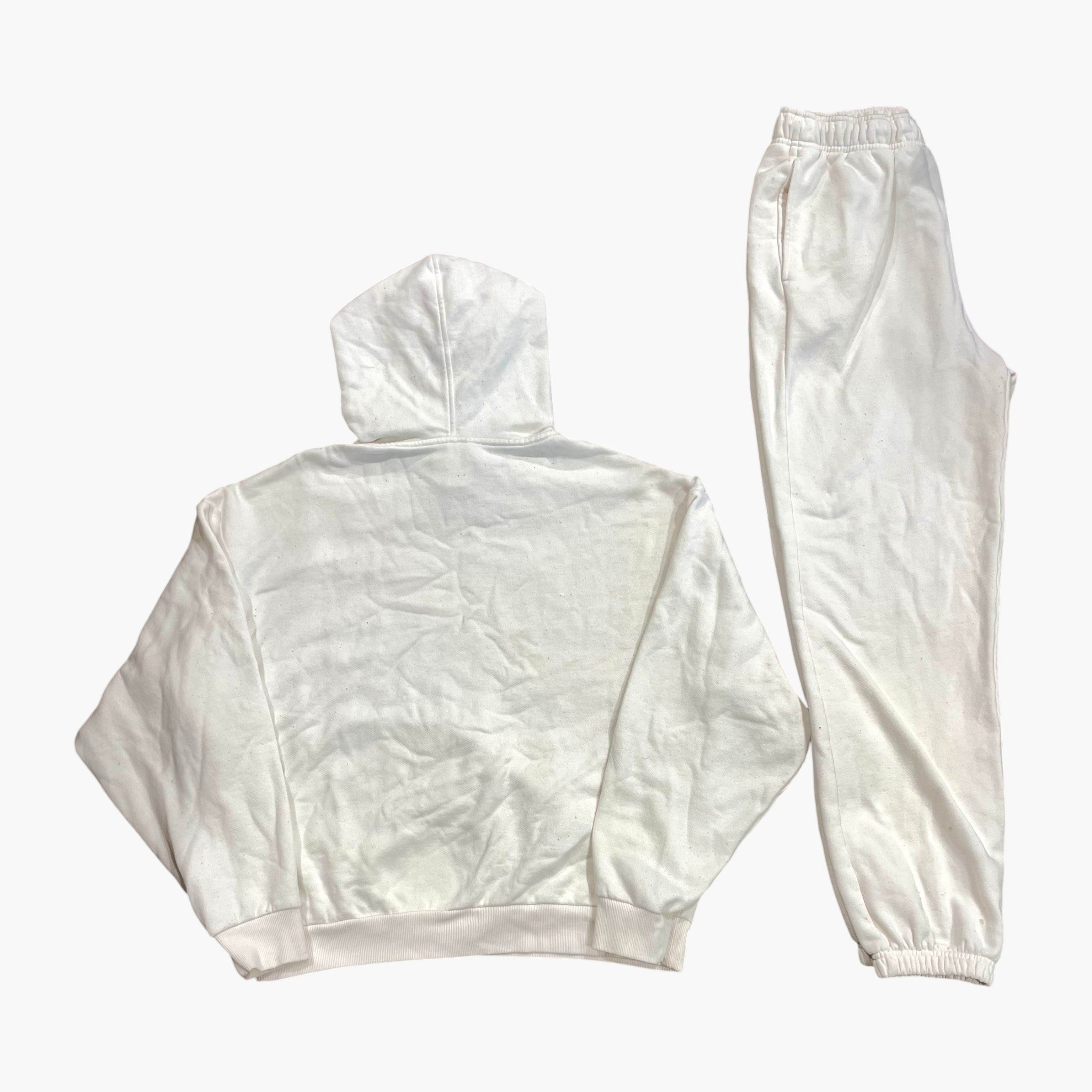 ALO Cream & Silver Sweatsuit