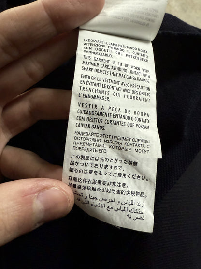 Gucci All Over Polo Navy Used Small