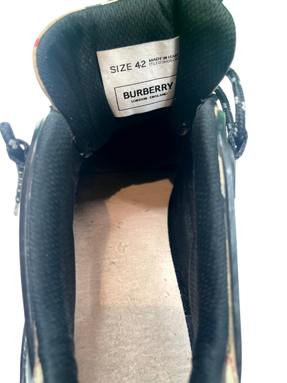 Burberry Monogram Runner Black & Brown Sneakers