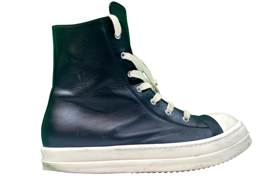 Rick Owens Ramone Hi Black Sneakers