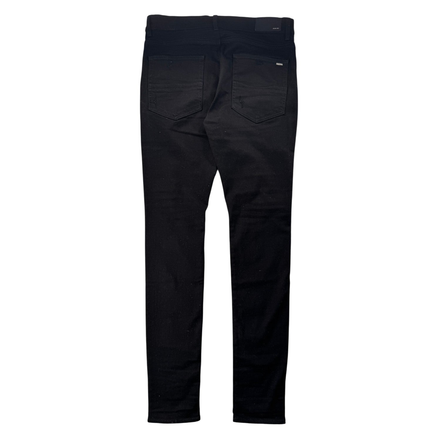 Amiri Ripped Thrasher Black Jeans