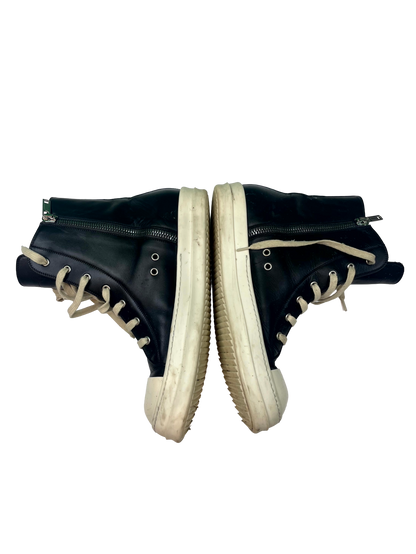 Rick Owens Ramone Hi Black Sneakers