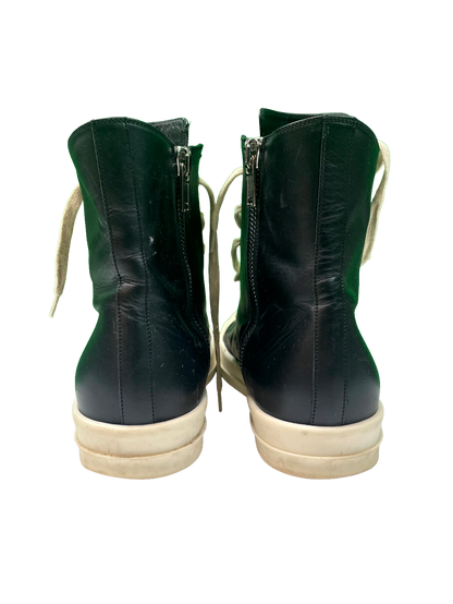 Rick Owens Ramone Hi Black Sneakers