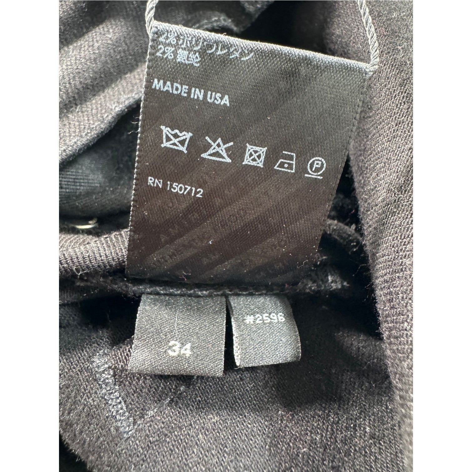 Amiri Ripped Thrasher Black Jeans
