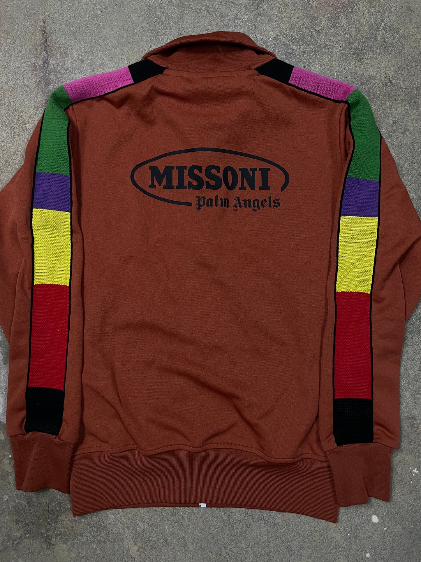 Palm Angels Zip Up Missoni Burnt Orange Small Used