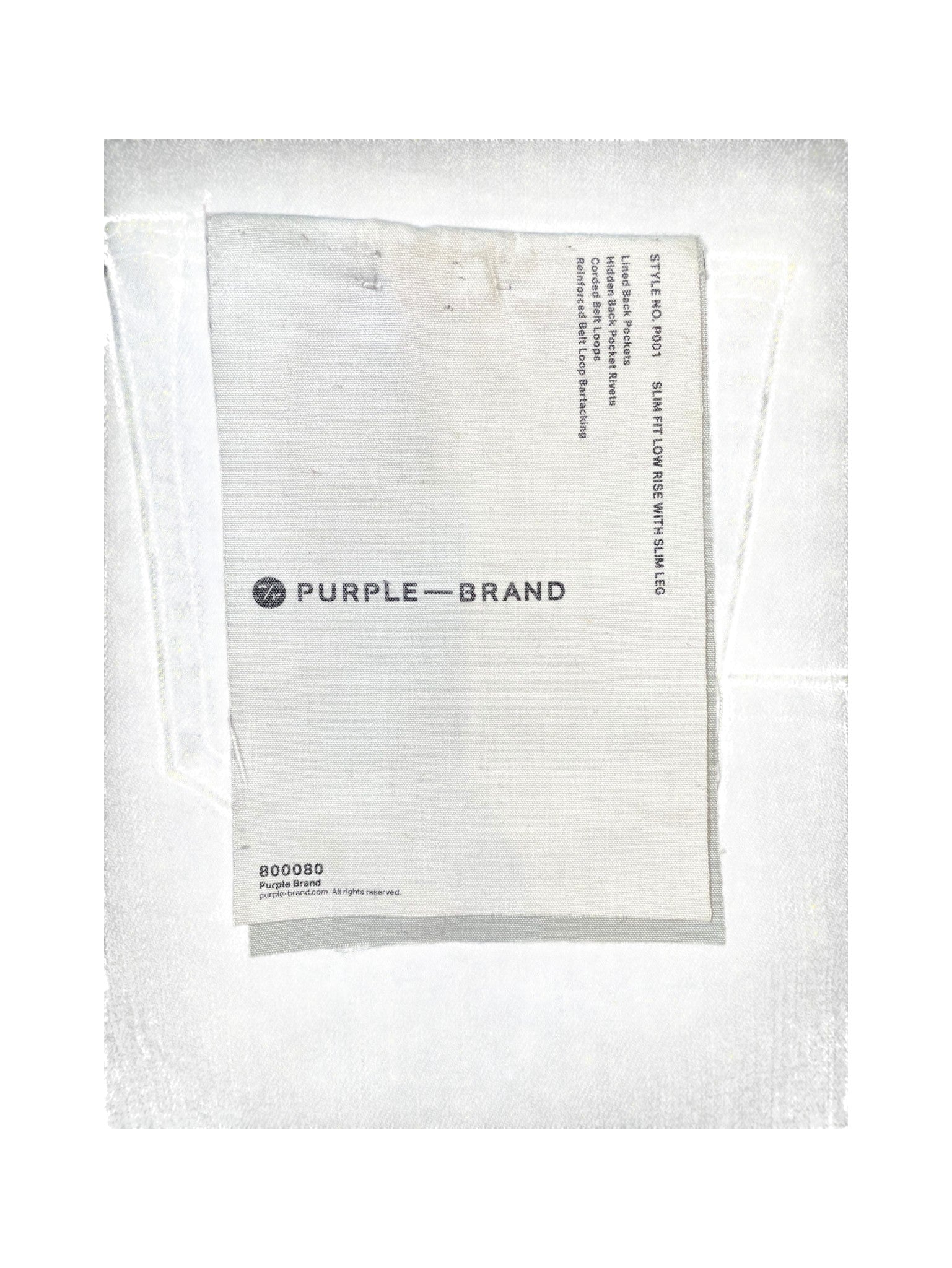 Purple Brand "Shotgun" Black Wash & Yellow Jeans