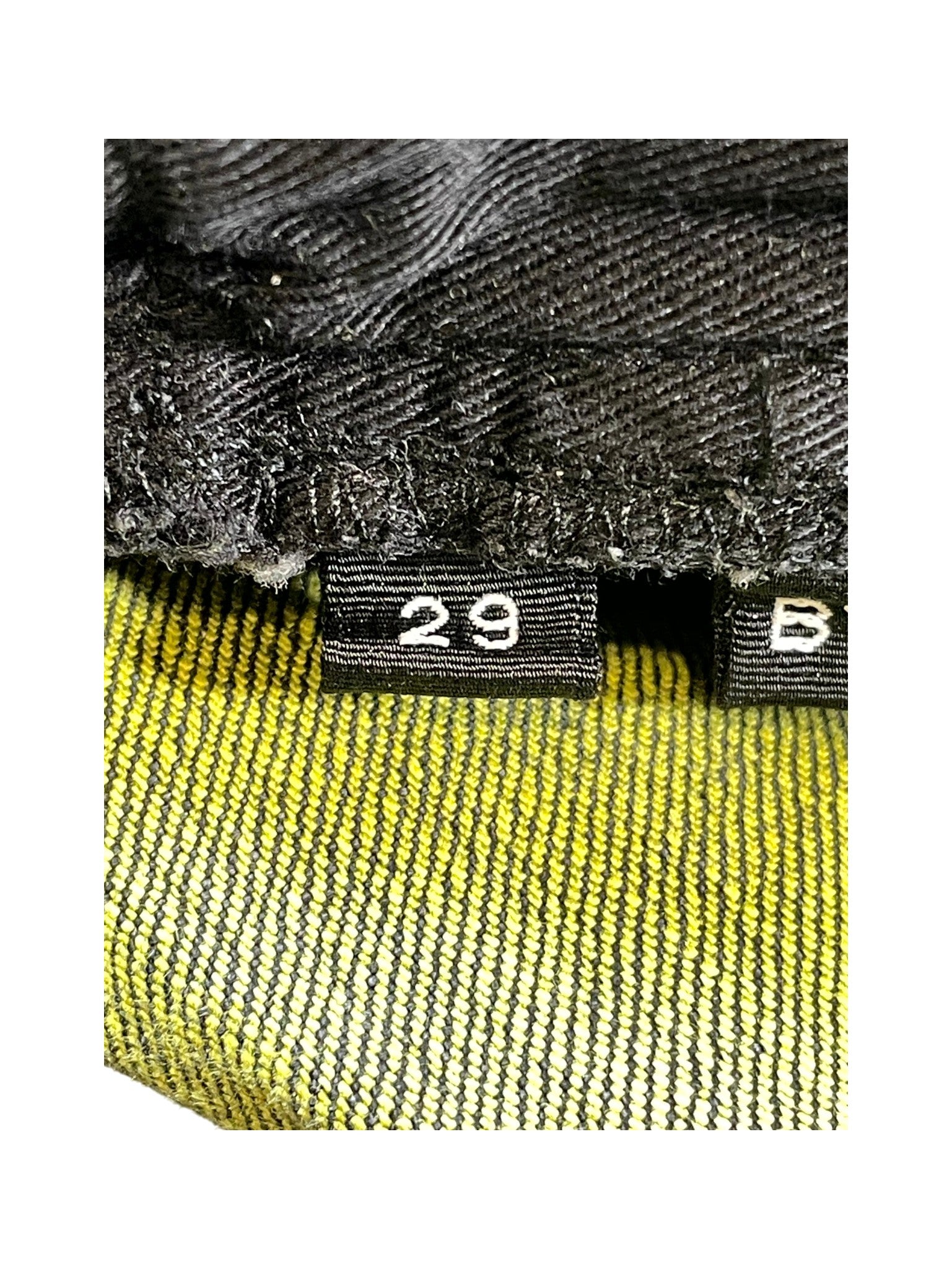 Purple Brand "Shotgun" Black Wash & Yellow Jeans