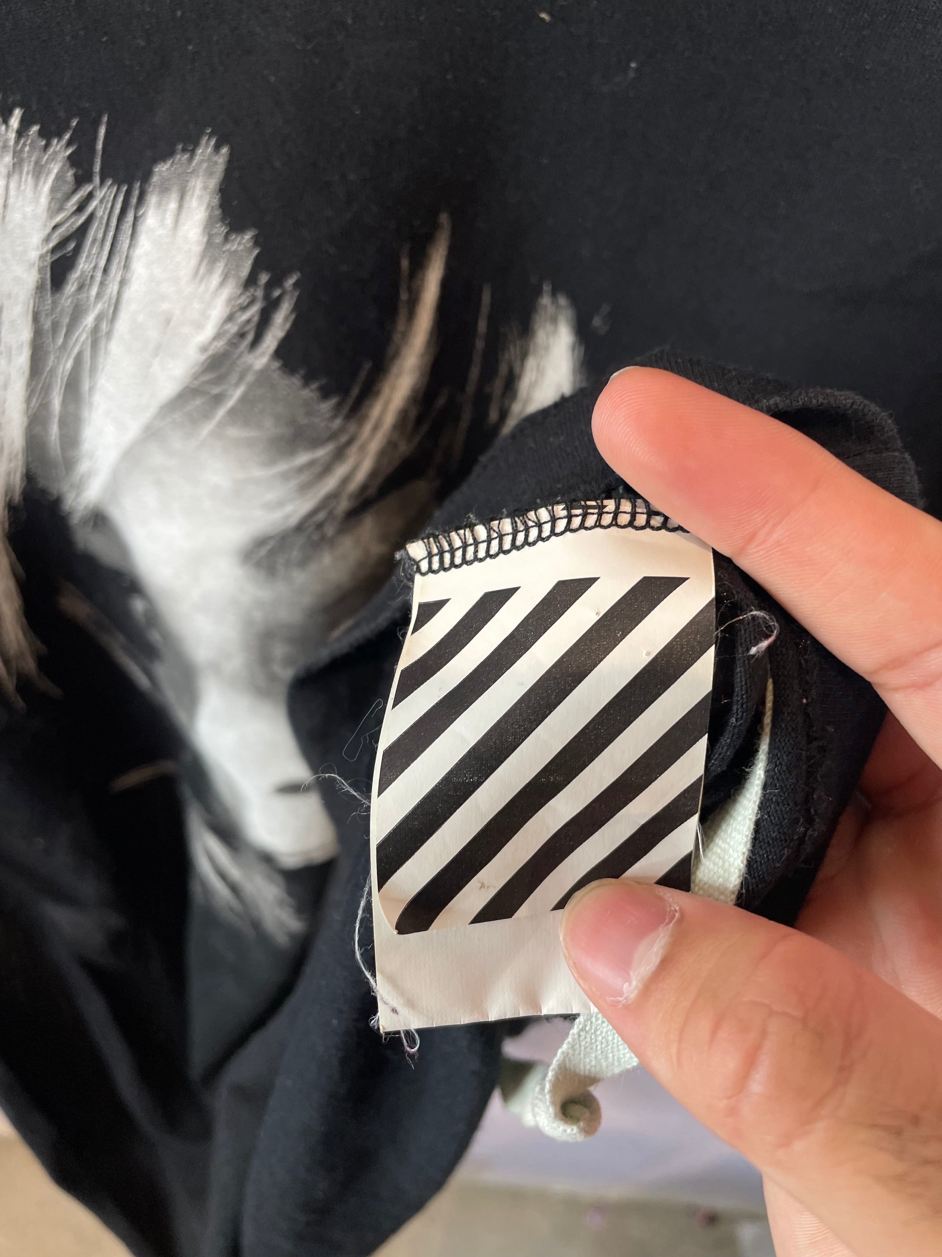 Off White Seeing Things Tee Used XL