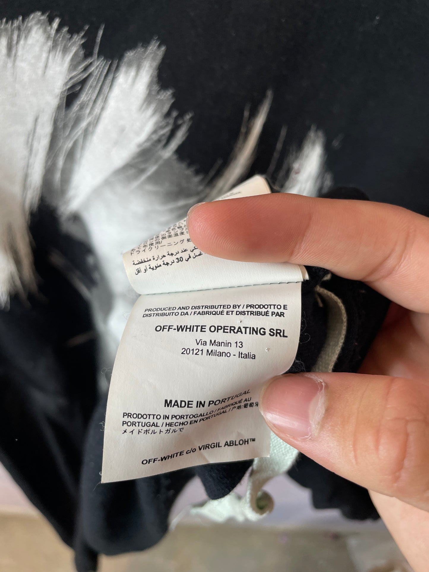 Off White Seeing Things Tee Used XL