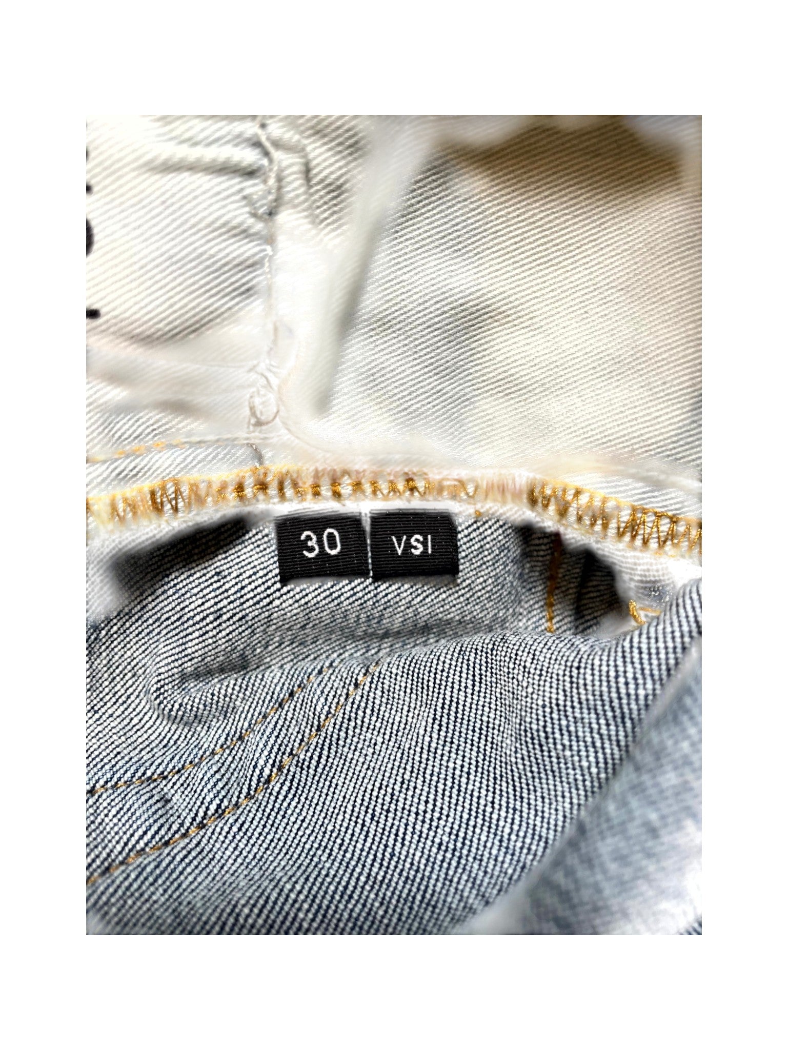 Purple Brand "Paint Splatte" Light Wash Jeans