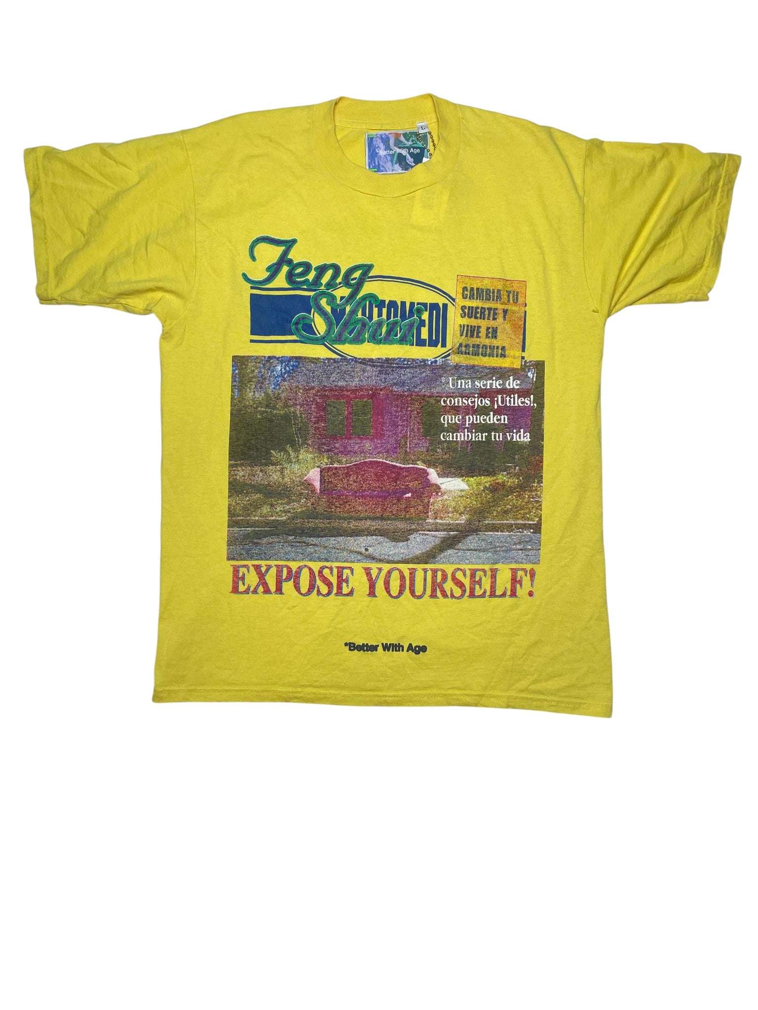 Better With Age 'Exposé' Yellow Tee