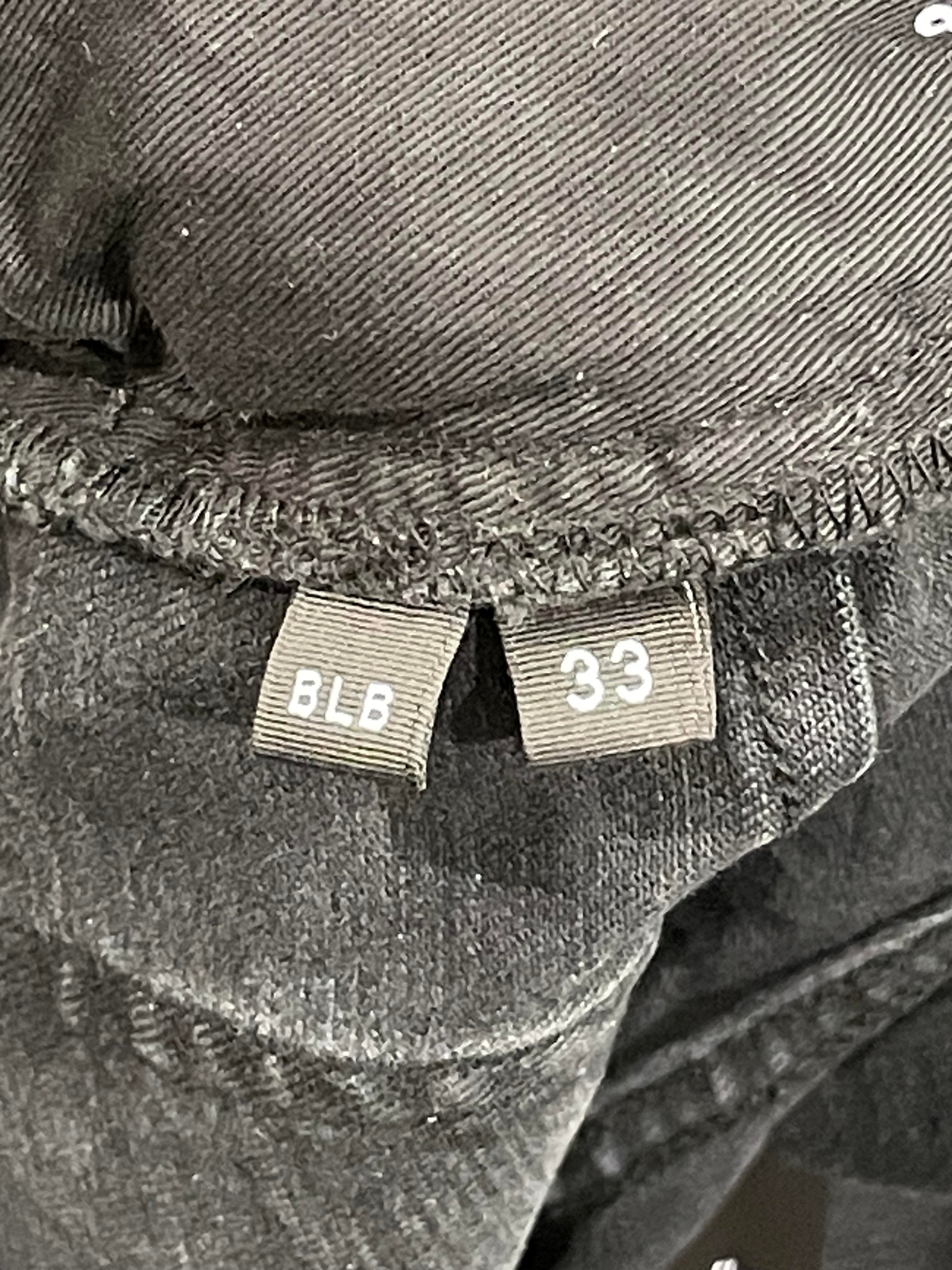 Purple Brand Knee Blowout Black Wash Jeans