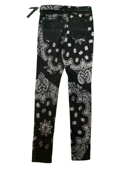 Amiri Black Paisley Jeans