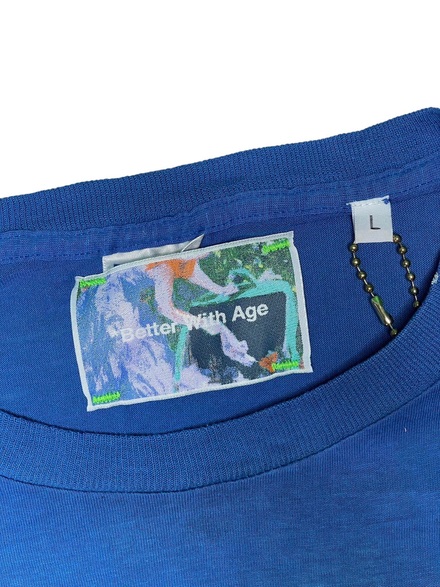 Better With Age 'Exposé' Blue Tee