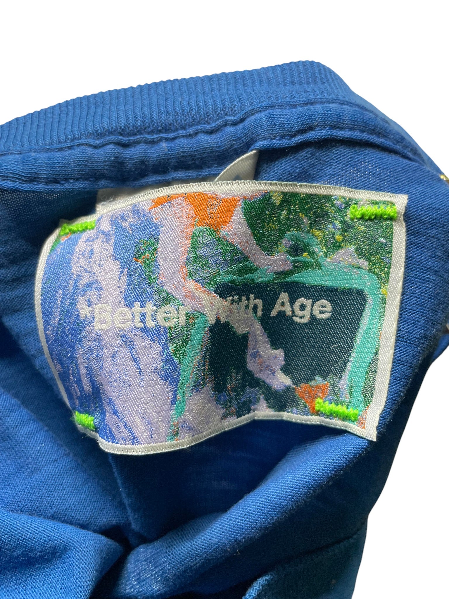 Better With Age 'Exposé' Blue Tee