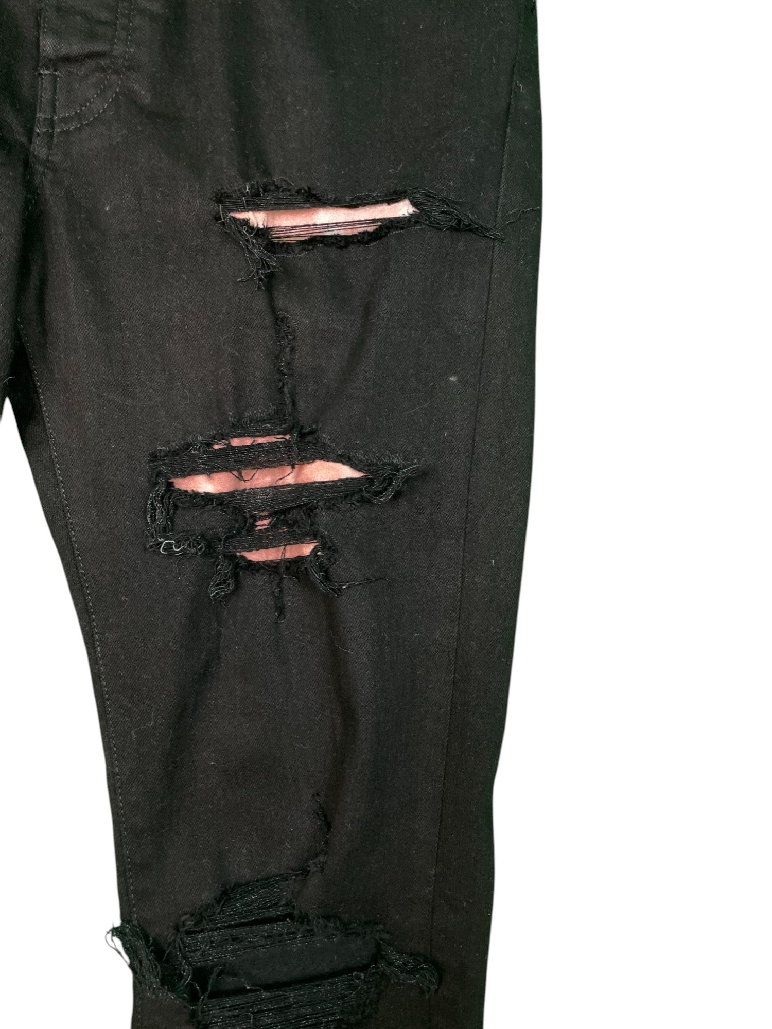 Amiri Clay Side Logo Black Jeans