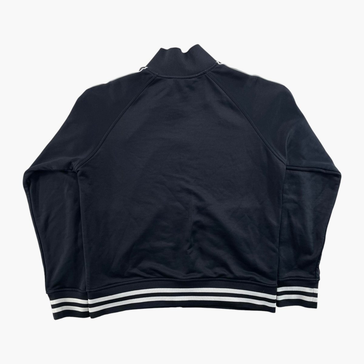 Purple Brand Navy Striped Track Jacket