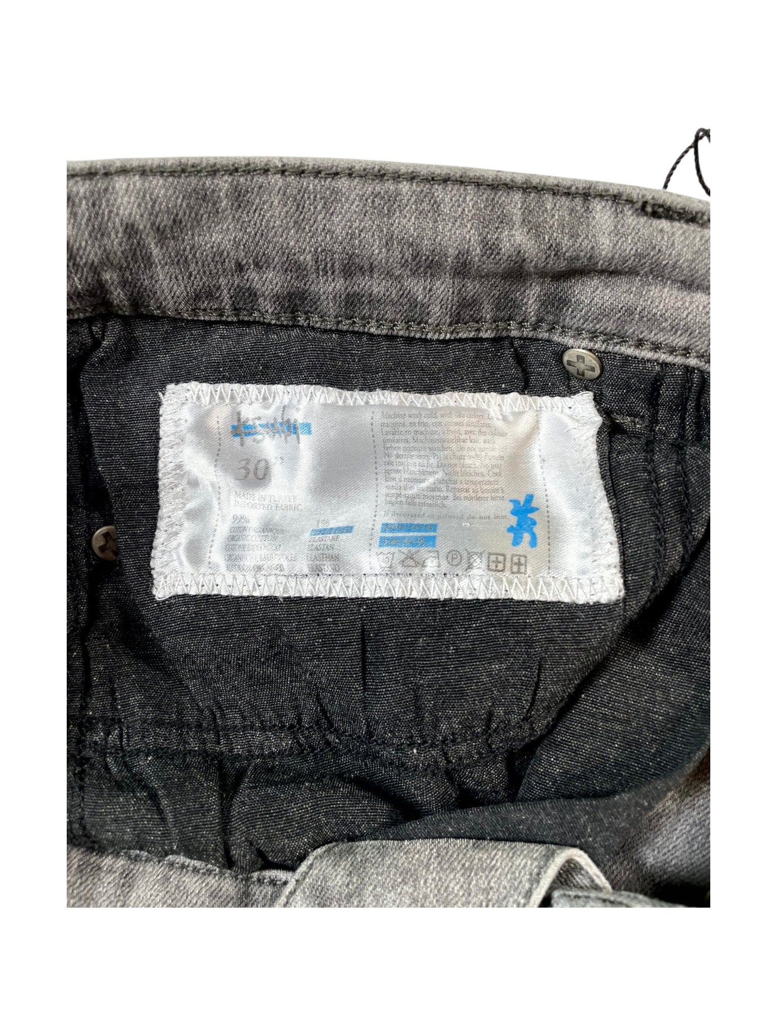 Ksubi Plain Grey Jeans