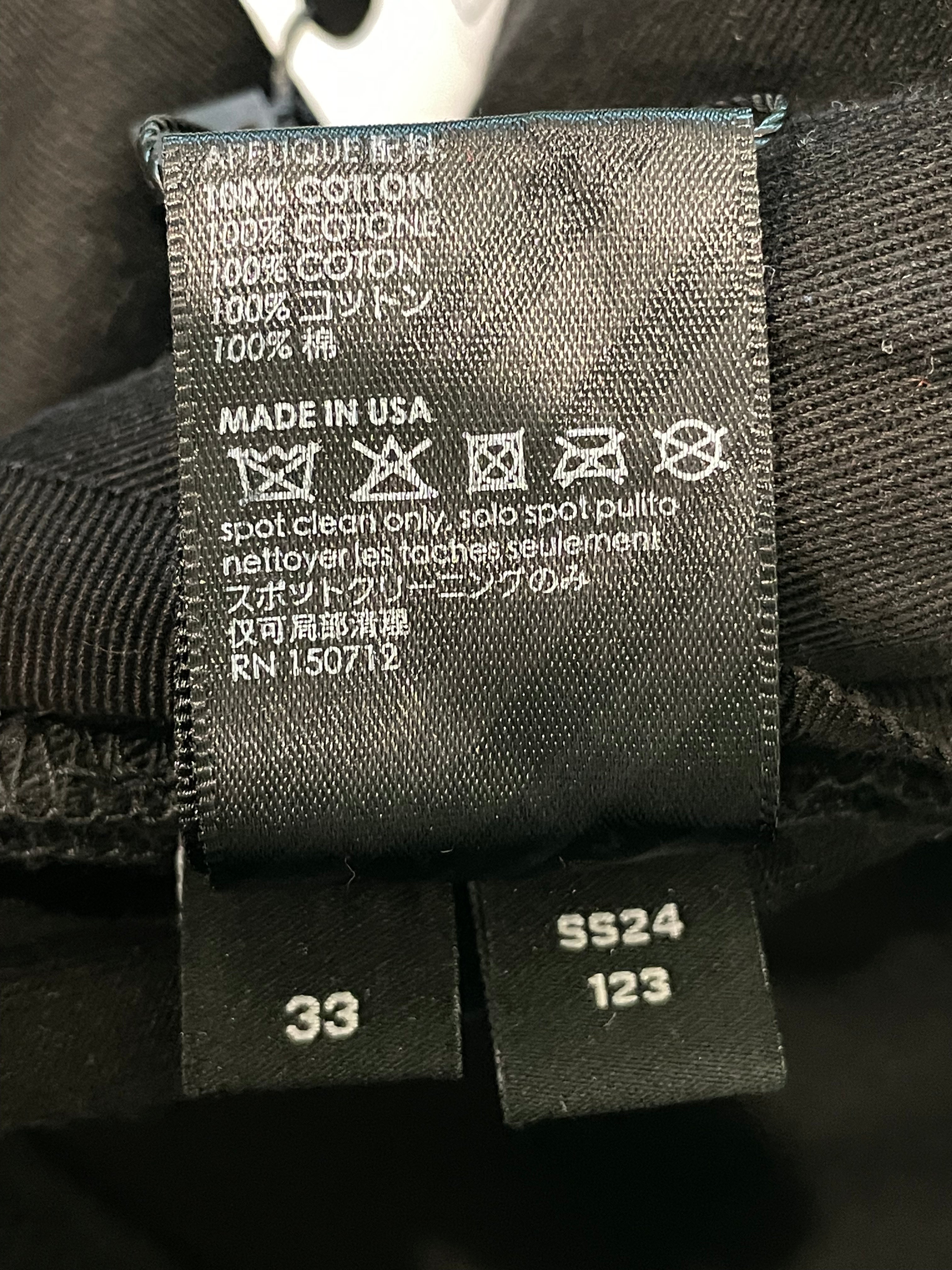 Amiri Clay Side Logo Black Jeans