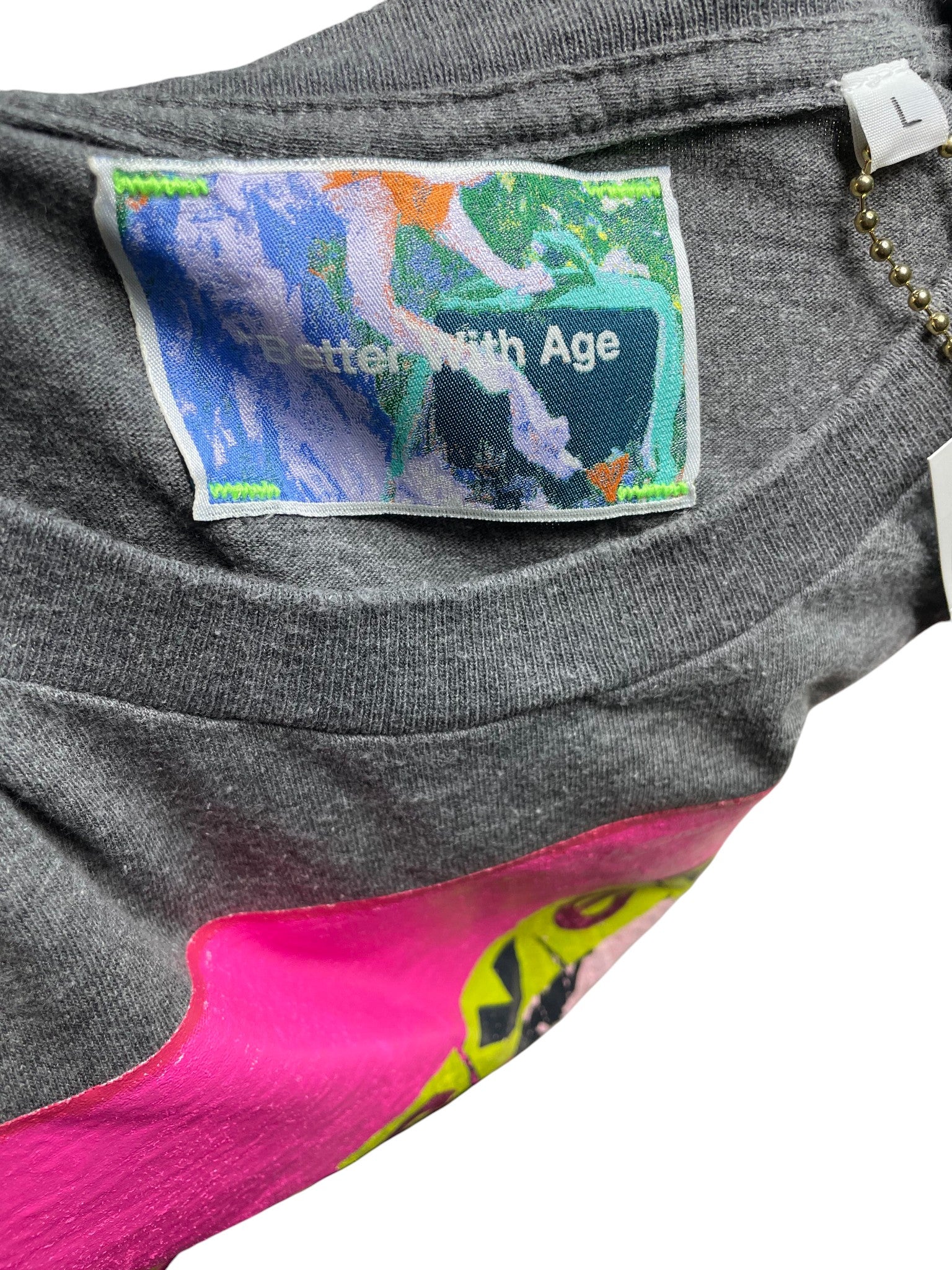 Better With Age 'Rendezvous' Dark Grey Tee