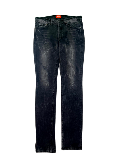 Bossi Black Metal Plate Jeans